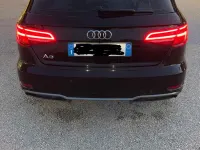 Usata Audi A3 S-Line 131 CV (96 kW) 2019 Nero Berlina