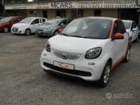 Usata Smart ForFour Passion 71 CV (52 kW) 2019 Bianco Utilitaria