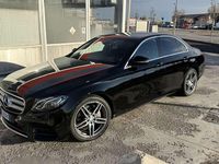 Usata Mercedes E220 AMG line 194 CV (142 kW) 2017 Nero Berlina