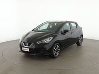 Usata Nissan Micra Acenta 71 CV (52 kW) 2017 Nero Utilitaria