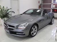 Usata Mercedes SLK200 184 CV (135 kW) 2012 Grigio Cabrio