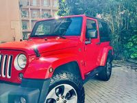 Usata Jeep Wrangler Sahara 200 CV (147 kW) 2018 Rosso SUV