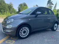 Usata Fiat 500 Lounge 69 CV (50 kW) 2018 Grigio Berlina
