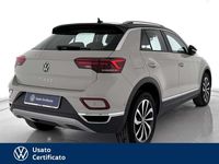 Usata VW T-Roc Style 110 CV (80 kW) 2022 Nero pastello SUV