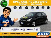 Usata Opel Karl 73 CV (53 kW) 2019 Nero Utilitaria