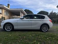 Usata BMW 118 Sport Line 150 CV (110 kW) 2018 Bianco Utilitaria