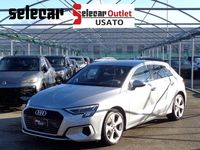 Usata Audi A3 Advanced 150 CV (110 kW) 2020 Argento Berlina