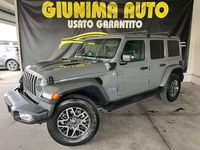Usata Jeep Wrangler Sahara 272 CV (200 kW) 2022 Grigio SUV