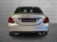 Usata Mercedes C180 122 CV (89 kW) 2019 Argento metallizzato Berlina