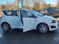Usata Chevrolet Aveo 86 CV (63 kW) 2012 Bianco Berlina