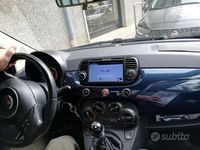 Usata Fiat 500 75 CV (55 kW) 2008 Blu Utilitaria