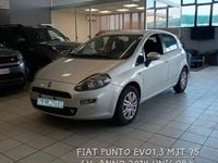 Usata Fiat Punto Evo Lounge 75 CV (55 kW) 2014 Grigio Utilitaria