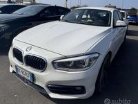 Usata BMW 116 Sport Line 116 CV (85 kW) 2016 Bianco pastello Utilitaria