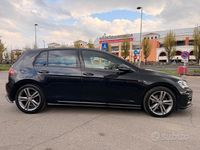 Usata VW Golf VII R-line 150 CV (110 kW) 2017 Nero Berlina