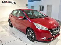 Usata Peugeot 208 Allure 82 CV (60 kW) 2017 Rosso Utilitaria
