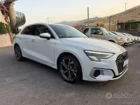 Usata Audi A3 S-Line 150 CV (110 kW) 2021 Bianco Berlina