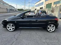 Usata Peugeot 206 CC Quiksilver 109 CV (80 kW) 2006 Nero Cabrio