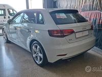 Usata Audi A3 Business 110 CV (80 kW) 2017 Bianco Berlina