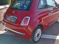 Usata Fiat 500 75 CV (55 kW) 2009 Rosso Cabrio