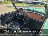 Usata Triumph TR6 114 CV (83 kW) 1976 Verde Cabrio