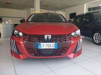 Nuova Peugeot 208 Allure 101 CV (74 kW) 2025 Rosso elixir Utilitaria