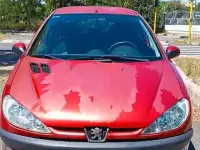 Usata Peugeot 206 60 CV (44 kW) 2005 Rosso Utilitaria