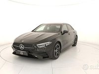 Usata Mercedes A180 Advanced Plus 116 CV (85 kW) 2023 Nero Berlina