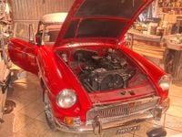 Usata MG B 1960 Rosso Cabrio