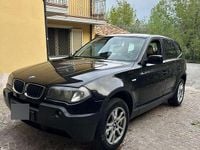 Usata BMW X3 Efficient Dynamics 150 CV (110 kW) 2004 Nero SUV