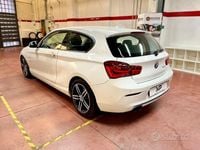 Usata BMW 120 Sport Line 190 CV (139 kW) 2015 Bianco Utilitaria