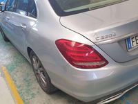 Usata Mercedes C220 Exclusive 170 CV (125 kW) 2016 Argento Berlina