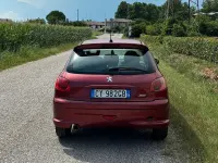 Usata Peugeot 206 2005 Rosso Utilitaria