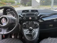 Usata Fiat 500 75 CV (55 kW) 2009 Nero Cabrio