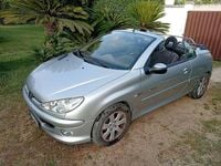 Usata Peugeot 206 CC Quiksilver 109 CV (80 kW) 2004 Argento Cabrio