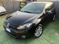 Usata VW Golf VI Highline 122 CV (89 kW) 2009 Nero Utilitaria