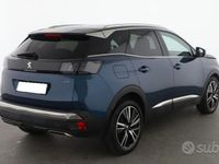 Usata Peugeot 3008 GT 130 CV (95 kW) 2021 Blu SUV