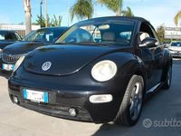 Usata VW New Beetle Cabriolet 101 CV (74 kW) 2005 Nero Cabrio
