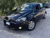Usata VW Golf VI 105 CV (77 kW) 2011 Nero Utilitaria