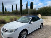 Usata Saab 9-3 Cabriolet Vector 150 CV (110 kW) 2008 Bianco Cabrio