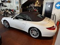 Usata Porsche 911 Carrera 4S Cabriolet 385 CV (283 kW) 2009 Bianco Cabrio