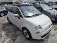 Usata Fiat 500C Lounge 69 CV (50 kW) 2015 Bianco Cabrio