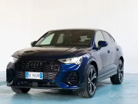 Usata Audi Q3 Sportback Black Edition 150 CV (110 kW) 2022 Blu SUV
