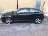 Usata Audi A3 140 CV (102 kW) 2004 Nero Utilitaria