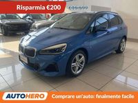 Usata BMW 225 Active Tourer M Sport 136 CV (100 kW) 2019 Blu/azzurro Monovolume
