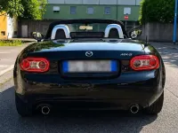 Usata Mazda MX5 126 CV (92 kW) 2012 Nero Cabrio