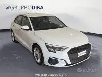 Usata Audi A3 Advanced 116 CV (85 kW) 2024 Bianco Berlina