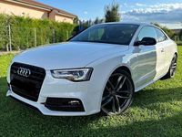 Usata Audi A5 S-line plus 190 CV (139 kW) 2016 Bianco Coupé