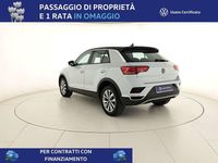 Usata VW T-Roc Style 150 CV (110 kW) 2021 White silver metallizzato nero SUV