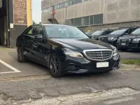 Usata Mercedes E200 Premium 136 CV (100 kW) 2015 Nero Berlina