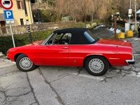 Usata Alfa Romeo Spider 1970 Rosso Cabrio